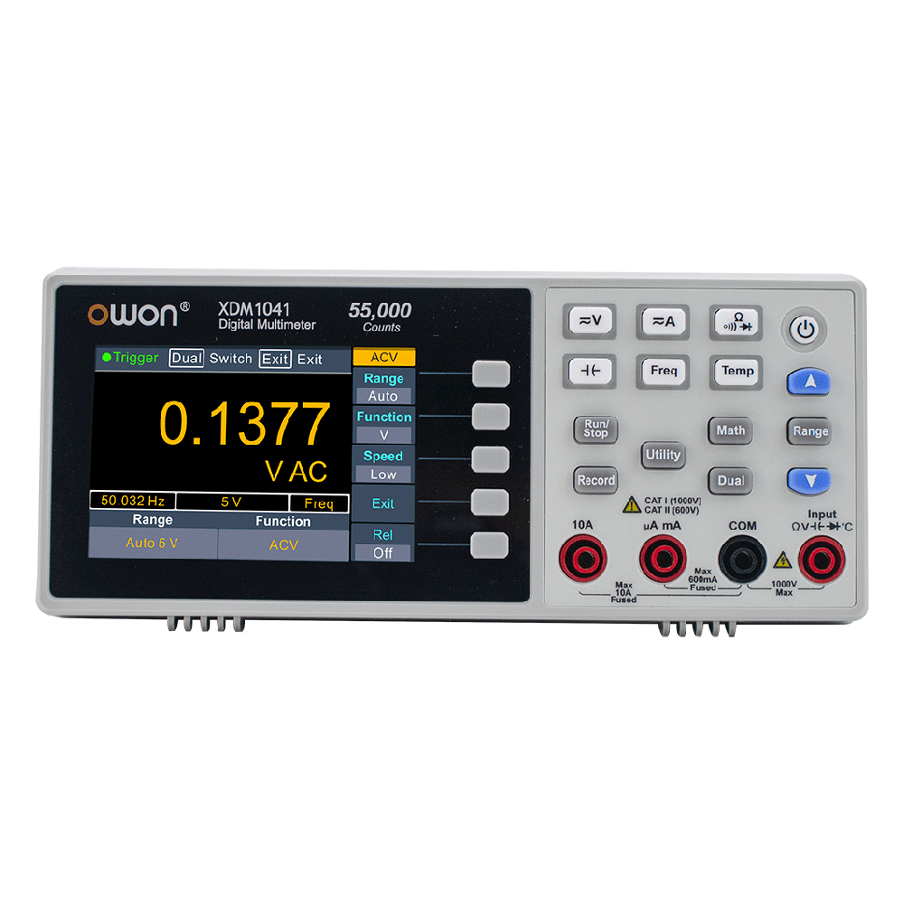 XDM1000シリーズ 4½桁 デジタル・マルチメーター