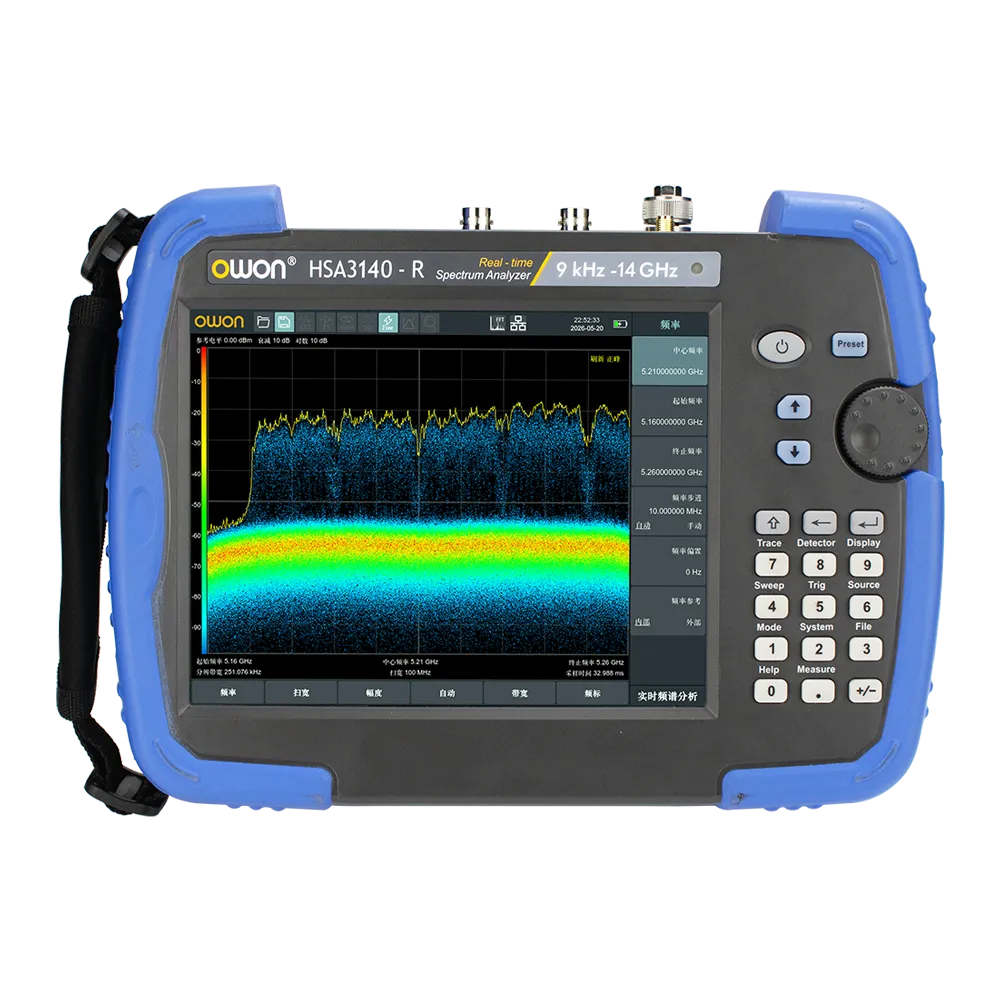 OWON HSA3000シリーズ 20 GHz ハンドヘルド・スペクトラム・アナライザ