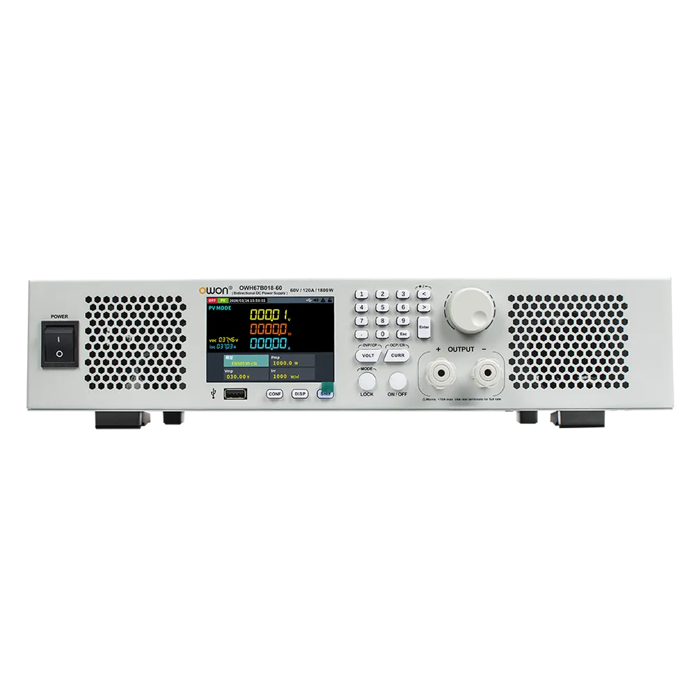 OWH67Bシリーズ 双方向 プログラマブル直流電源