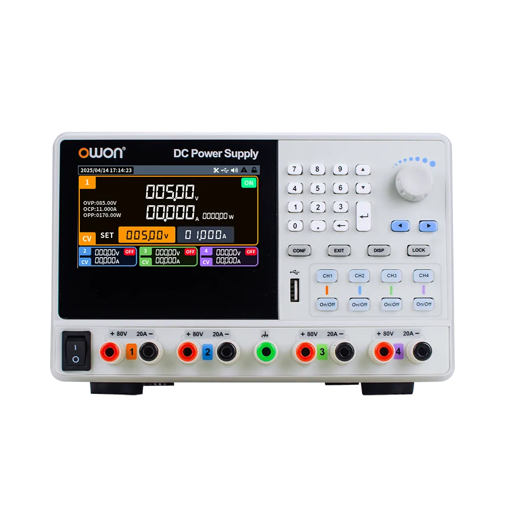 OWH80Qシリーズ 4チャンネル 直流電源