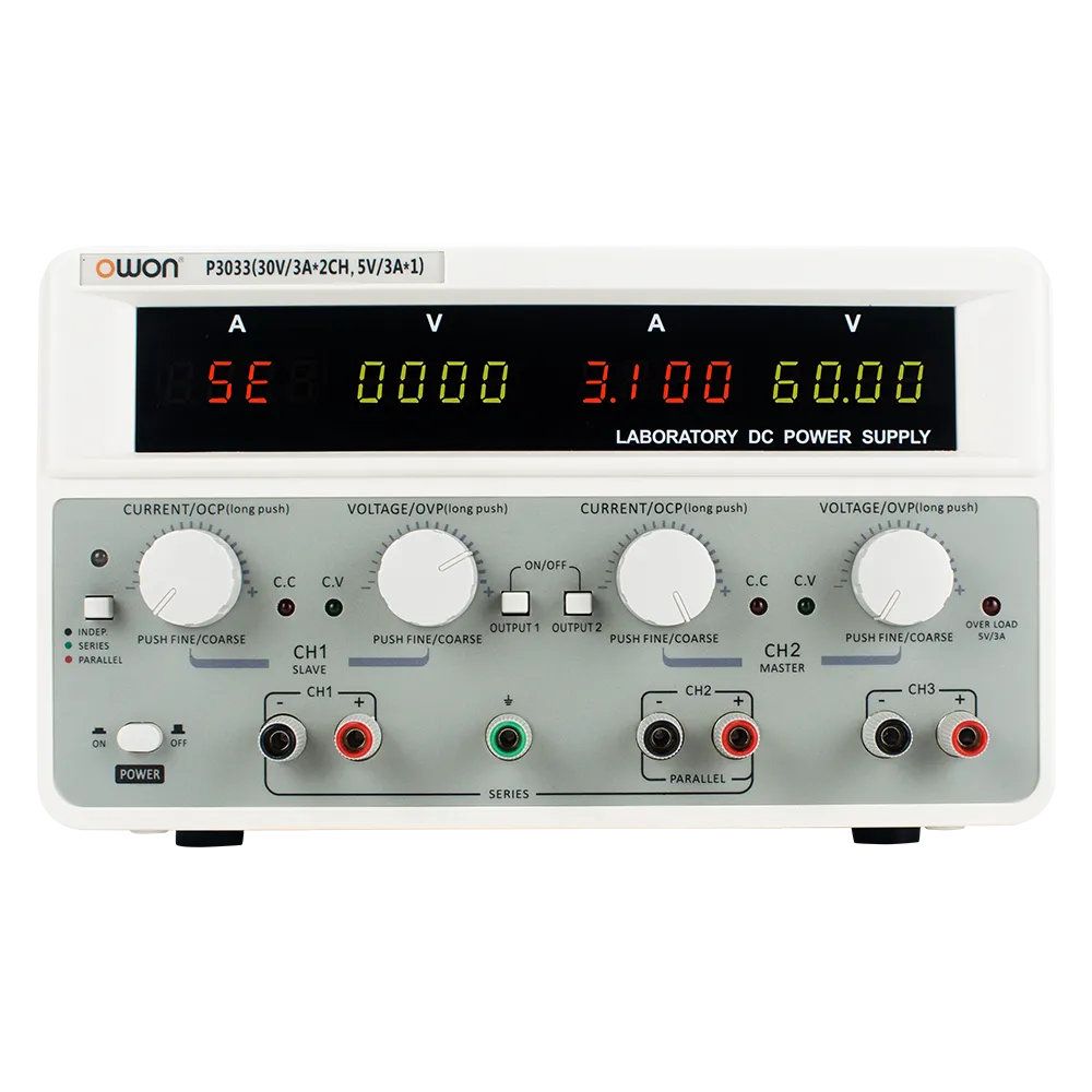 P3000シリーズ 3チャンネル 直流電源