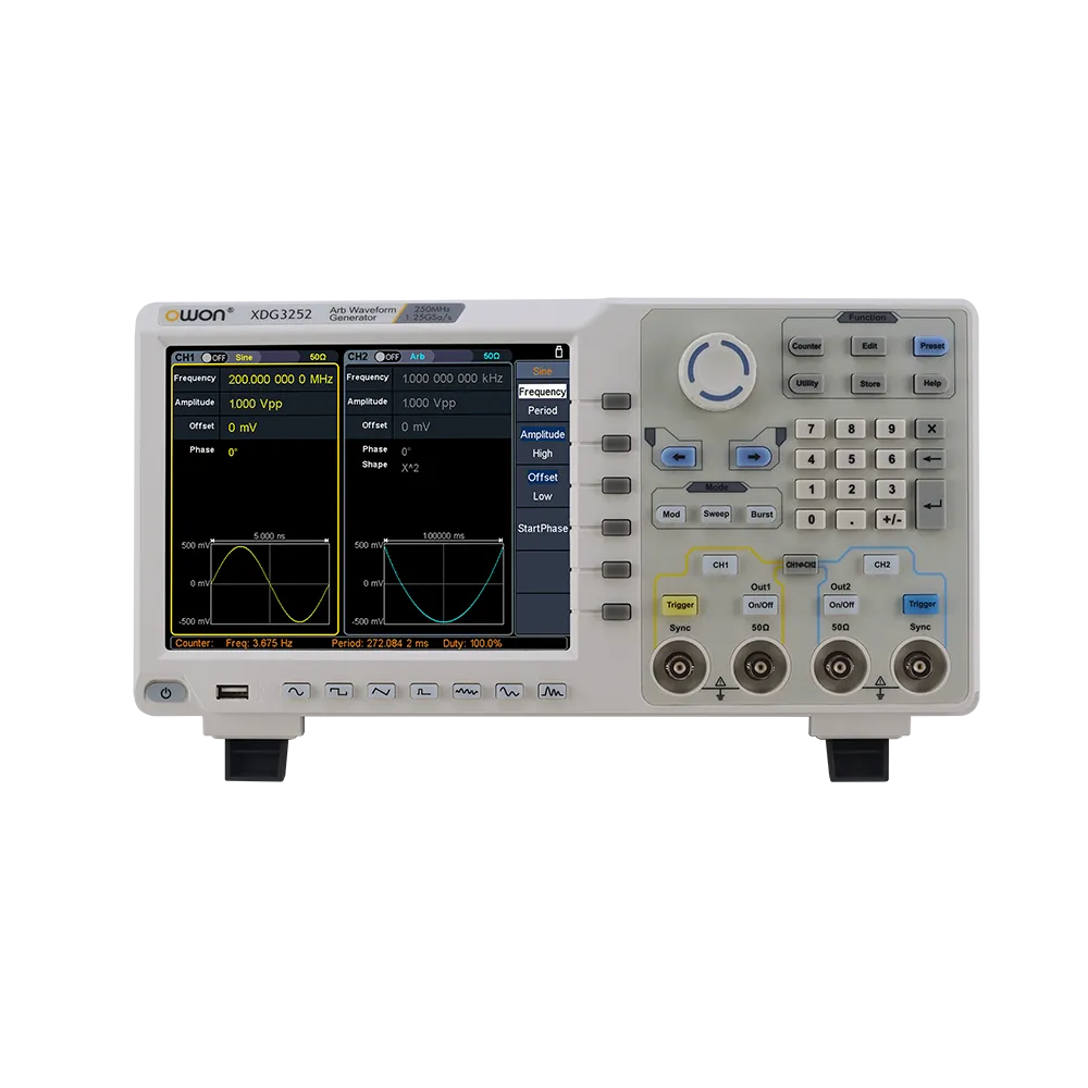 XDG3000シリーズ 2チャンネル 任意波形ファンクション・ジェネレータ