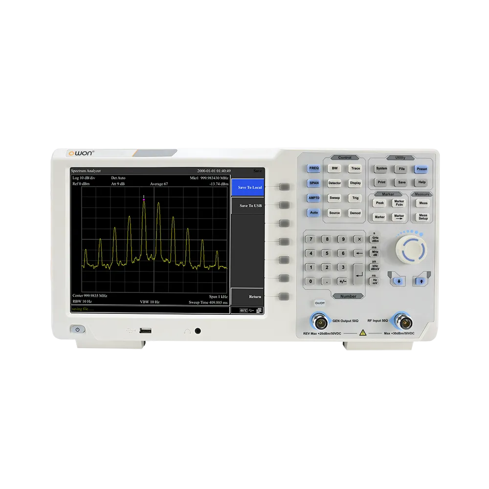 XSA1000Pシリーズ スペクトラム・アナライザ